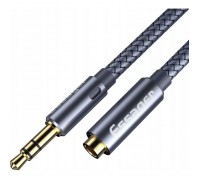 Кабель мультимедійний 3.5mm F to 3.5mm M 3.0m Essager (EYPY35-MYC0G)