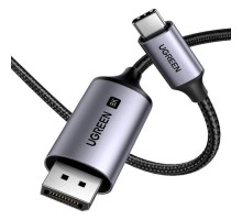 Кабель мультимедійний USB-C to DisplayPort M 1.0m 8K CM556 black Ugreen (25157)