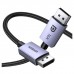 Кабель мультимедійний DisplayPort M to DisplayPort M 2.0m 16K DP118 black Ugreen (15384)