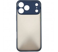 Чохол до мобільного телефона Dengos Matte iPhone 17 Pro Max Blue (DG-TPU-MATT-172)