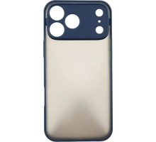Чохол до мобільного телефона Dengos Matte iPhone 17 Pro Max Blue (DG-TPU-MATT-172)