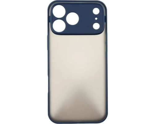 Чохол до мобільного телефона Dengos Matte iPhone 17 Pro Max Blue (DG-TPU-MATT-172)