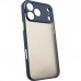 Чохол до мобільного телефона Dengos Matte iPhone 17 Pro Max Blue (DG-TPU-MATT-172)
