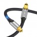 Кабель мультимедійний Optical Toslink 1.0m gray Vention (BAVHF)