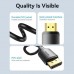Кабель мультимедійний DisplayPort M to HDMI M 1.8m 4K40Hz black Vention (HFOBAC)