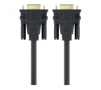 Кабель мультимедійний VGA M to VGA M 1.0m 1080p60Hz black HP (HP_DHC-VG100-1M)