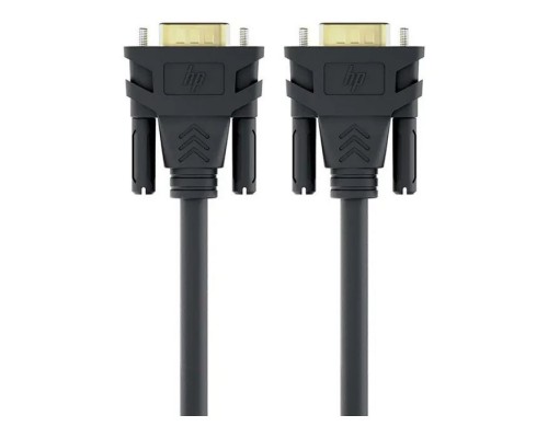 Кабель мультимедійний VGA M to VGA M 1.0m 1080p60Hz black HP (HP_DHC-VG100-1M)