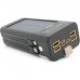 Батарея універсальна Linkage 30000mAh, Solar, 22.5W, cables Туре-С+Lighting, Black (LKP-46)