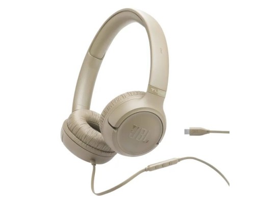 Навушники JBL Tune 530c USB-C Beige (JBLT530CBEG)