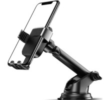 Універсальний автотримач Ugreen LP200 Gravity Phone Holder with Suction Cup Black (60990B)