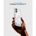 Чохол до мобільного телефона Spigen Ultra Hybrid S MagFit iPhone 17 Clear White (ACS09981)