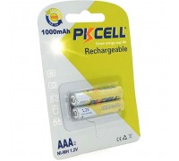 Акумулятор PkCell AAA R03 1000mAh 1.2V NiMH Rechargeable Battery, 2шт/бл (PC/AAA1000-2BR)