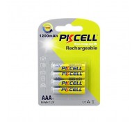 Акумулятор PkCell AAA R03 1200mAh 1.2V NiMH Rechargeable Battery, 4шт/бл (PC/AAA1200-4B)
