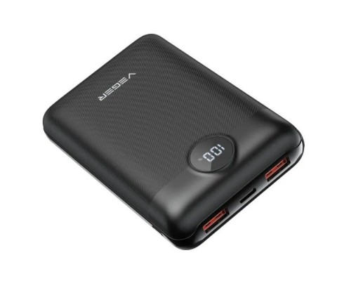 Батарея універсальна VEGER 20000mAh S20 22.5W PD/3/0 QC/3.0 black (6970453554198)