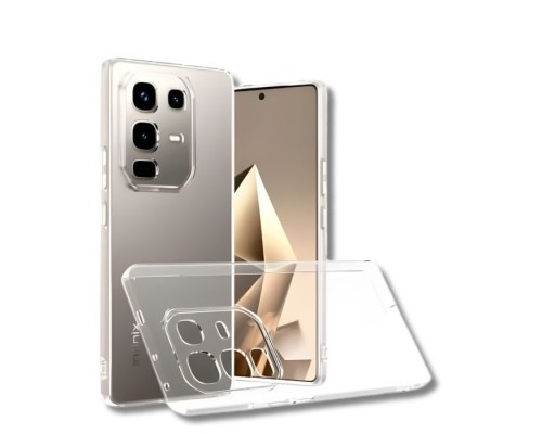 Чохол до мобільного телефона BeCover Silicone Infinix Note 50 Pro 4G (X6855) Transparent (714674)