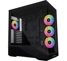 Корпус для ПК Lian Li V100R case with pre-installed four 120mm RGB PWM fan, Black (G99.V100RX.01)