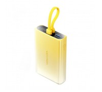 Батарея універсальна Vention 10000mAh 22,5W PD, USB-A, USB-C In/Out, Lightning In/Out, LED display, Yellow (FHZY0)
