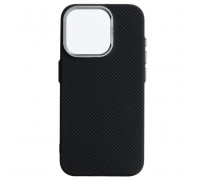Чохол до мобільного телефона Armorstandart LikeCarbon2 MagCase Apple iPhone 16 Pro Kevlar Black (ARM88381)