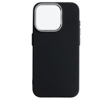 Чохол до мобільного телефона Armorstandart LikeCarbon2 MagCase Apple iPhone 16 Pro Kevlar Black (ARM88381)