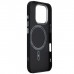 Чохол до мобільного телефона Armorstandart LikeCarbon2 MagCase Apple iPhone 16 Pro Kevlar Black (ARM88381)