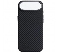 Чохол до мобільного телефона Armorstandart LikeCarbon2 MagCase Apple iPhone 17 Air Carbon Black (ARM86260)