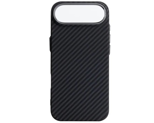 Чохол до мобільного телефона Armorstandart LikeCarbon2 MagCase Apple iPhone 17 Air Carbon Black (ARM86260)