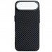 Чохол до мобільного телефона Armorstandart LikeCarbon2 MagCase Apple iPhone 17 Air Carbon Black (ARM86260)