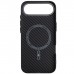 Чохол до мобільного телефона Armorstandart LikeCarbon2 MagCase Apple iPhone 17 Air Carbon Black (ARM86260)