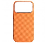 Чохол до мобільного телефона Armorstandart LikeCarbon2 SE MagCase Apple iPhone 17 Pro Kevlar Orange Rose Gold (ARM89168)