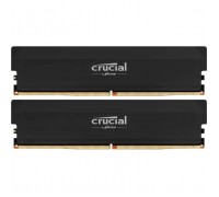 Модуль пам'яті для комп'ютера DDR5 64GB (2x32GB) 6400 MHz Pro Overclocking Black Micron (CP2K32G60C40U5B)