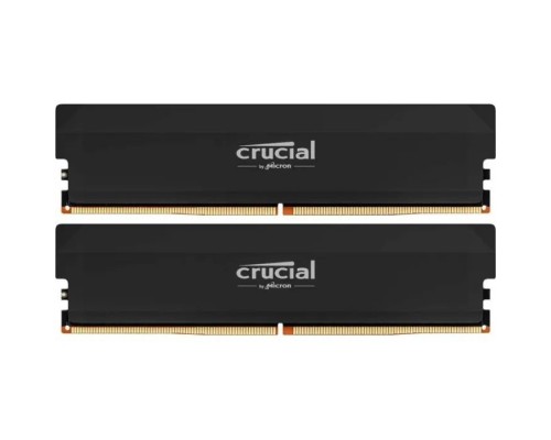 Модуль пам'яті для комп'ютера DDR5 64GB (2x32GB) 6400 MHz Pro Overclocking Black Micron (CP2K32G60C40U5B)