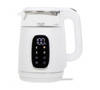 Електрочайник Adler AD 1305 white silver