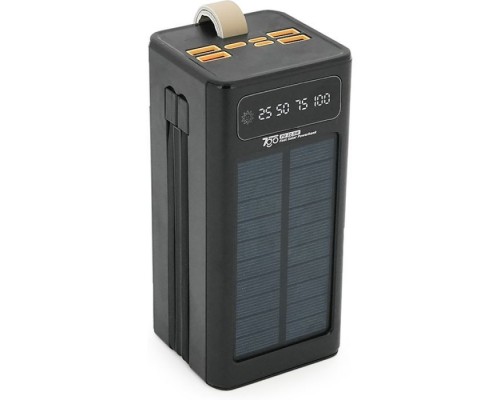 Батарея універсальна 7GO 50000mAh PD/22.5 Solar Black (GPW-01 / 45006)