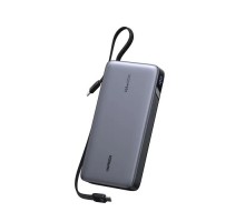 Батарея універсальна Ugreen 25000mAh 165W DualCable (PB552 55995B)