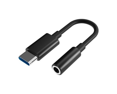 Перехідник USB-C M to 3.5mm F 0.1m black Defender (63011)
