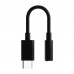 Перехідник USB-C M to 3.5mm F 0.1m black Defender (63011)