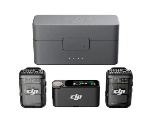 Мікрофон DJI Mic 2 (2 TX + 1 RX + Charging Case) (CP.RN.00000325.01)