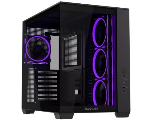 Корпус для ПК ASUS A32 Plus Black Tempered Glass (90DC00S0-B19000)