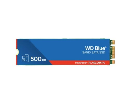 Накопичувач SSD M.2 2280 500GB SA510 BLUE WD (WDS500G3B0B-00AXS0)