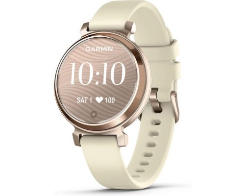 Смарт-годинник Garmin Lily 2, EURC, Cream Gold/Coconut, Silicone (010-02839-70)