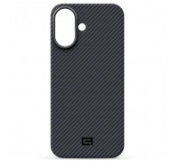 Чохол до мобільного телефона Armorstandart BlackIcon Aramid Twill MagCase Apple iPhone 17 Black (ARM90148)