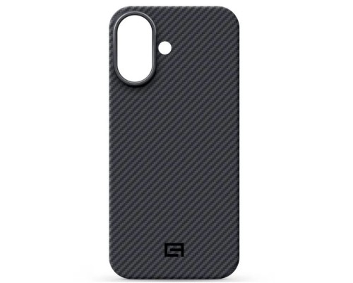 Чохол до мобільного телефона Armorstandart BlackIcon Aramid Twill MagCase Apple iPhone 17 Black (ARM90148)
