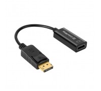 Перехідник HDMI F to DisplayPort M 4K30Hz black ColorWay (CW-AD-DPHD)
