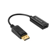 Перехідник HDMI F to DisplayPort M 4K30Hz black ColorWay (CW-AD-DPHD)