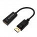 Перехідник HDMI F to DisplayPort M 4K30Hz black ColorWay (CW-AD-DPHD)