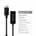 Перехідник HDMI F to DisplayPort M 4K30Hz black ColorWay (CW-AD-DPHD)
