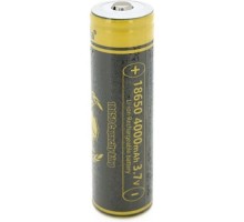 Акумулятор 18650 4000mah (3800-4000mah), 3.7V(2.75-4.2V) Liitokala (King-4000-JT)