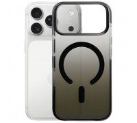 Чохол до мобільного телефона BeCover FIBRA Shock-Proof MagSafe Apple iPhone 17 Pro Black (715460)