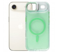 Чохол до мобільного телефона BeCover FIBRA Star Shine MagSafe Apple iPhone 17 Air Green (715420)