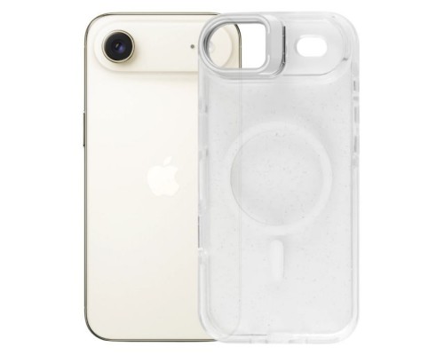 Чохол до мобільного телефона BeCover FIBRA Star Shine MagSafe Apple iPhone 17 Air White (715424)
